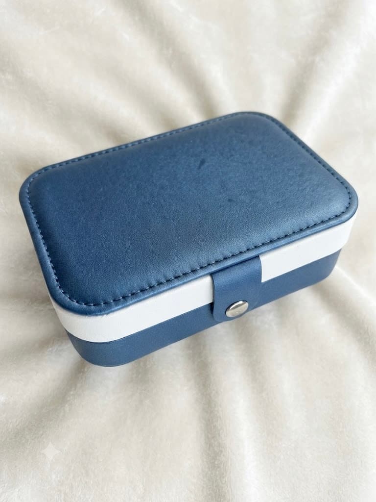 Blue white Jewellery Box (Big)