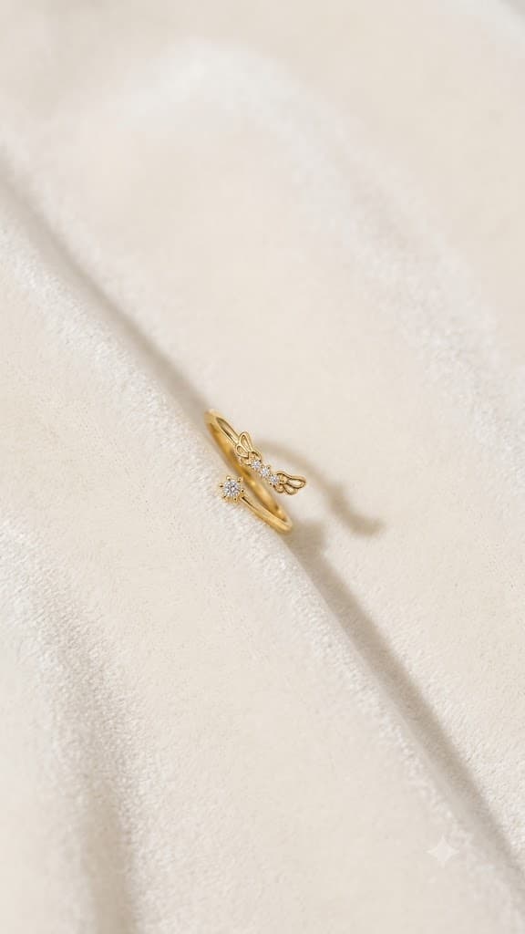 Celestial Angel Wing Ring