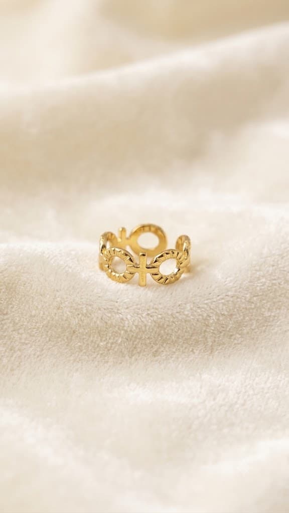 Celestial Crossings Ring